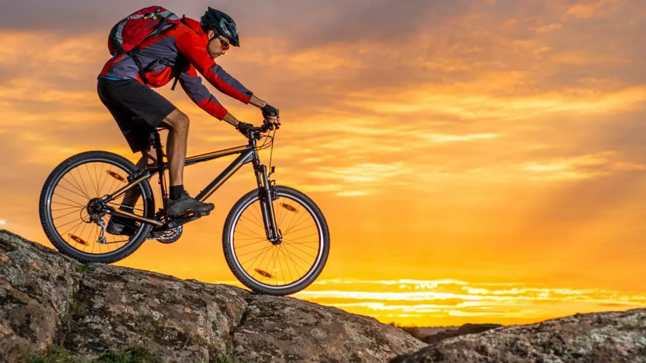 What is it like to go mountain biking for the first time?